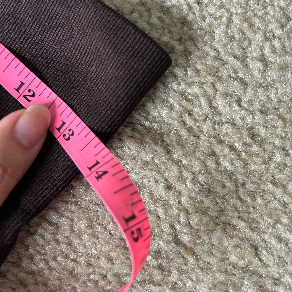 Hoxton Haus Brown Ribbed Leggings M/L - Picture 4 of 6